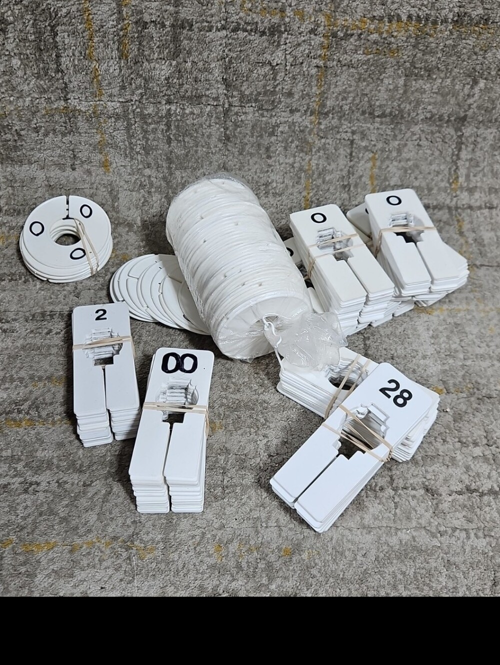 Sizing Markers For Clothing Racks (Or Retail).